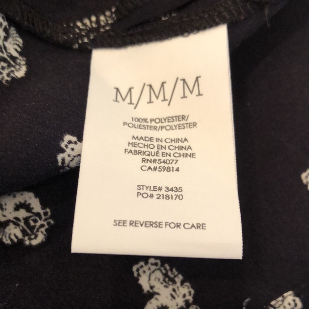 CAbi Navy Memento Blouse - Picture 13 of 13